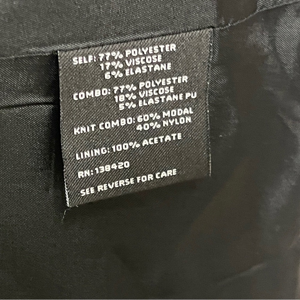 The Carlisle Collection Pandora Black Jacket Size 10 Classic - Picture 7 of 13